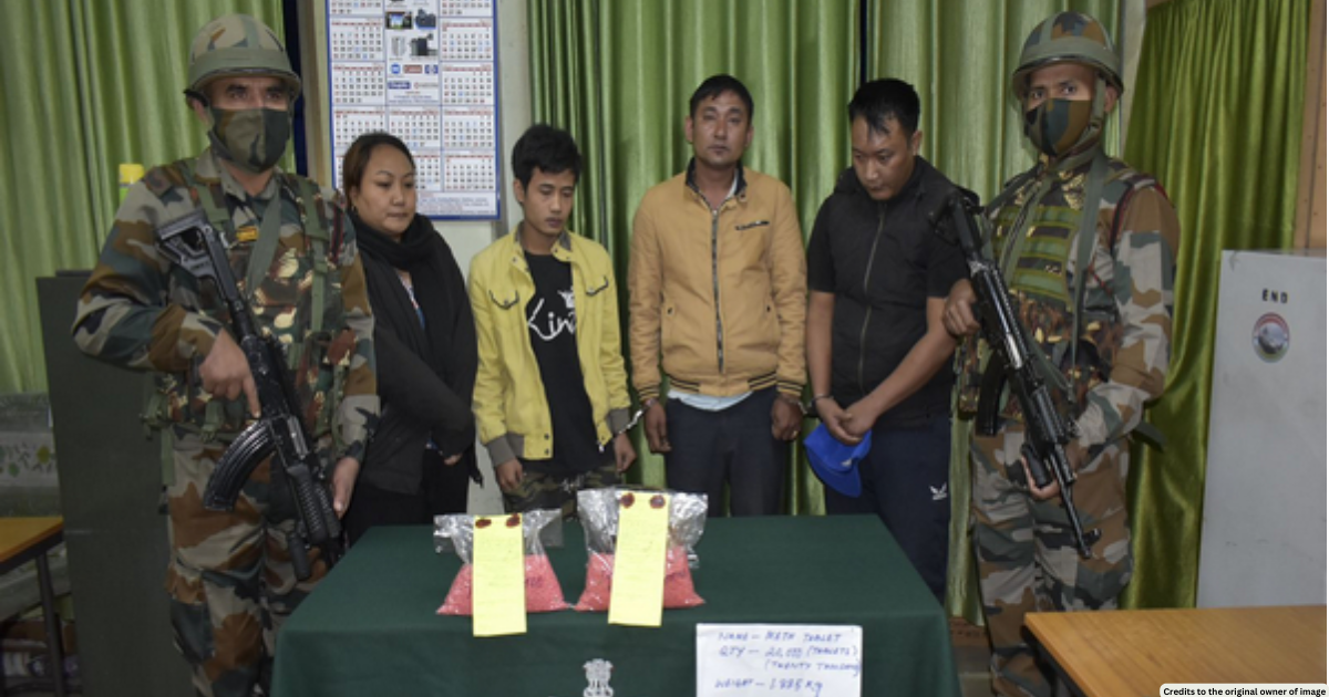 Mizoram: Assam Rifles recovers drugs worth Rs 6.66 crore, four held